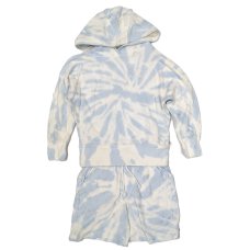 GX520: Boys Tie Dye Hoody Top & Short Outfit  (5-15 Years)